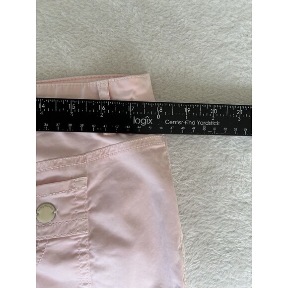 Betty Barclay Vintage Crisp Cotton Pencil Skirt Pink Size 16 Office Siren - Picture 4 of 5